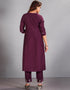 elegant purple muslin silk designer party wear readymade salwar suit with purple muslin silk 13601-acy3682 Close-up View